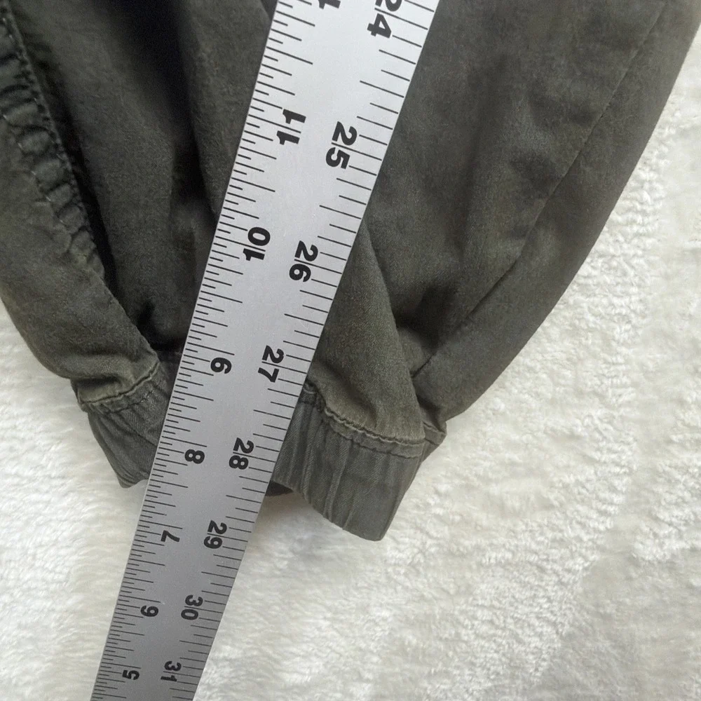 Abercrombie & Fitch Mens Cargo Jogger Pants Large Olive Green Utility